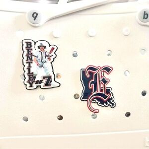 Custom Bogg/Croc charms, earrings, hair bows!